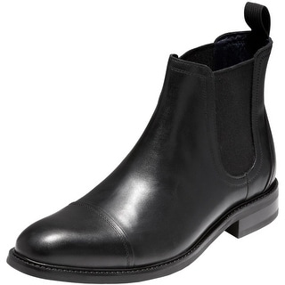 cole haan black chelsea boot