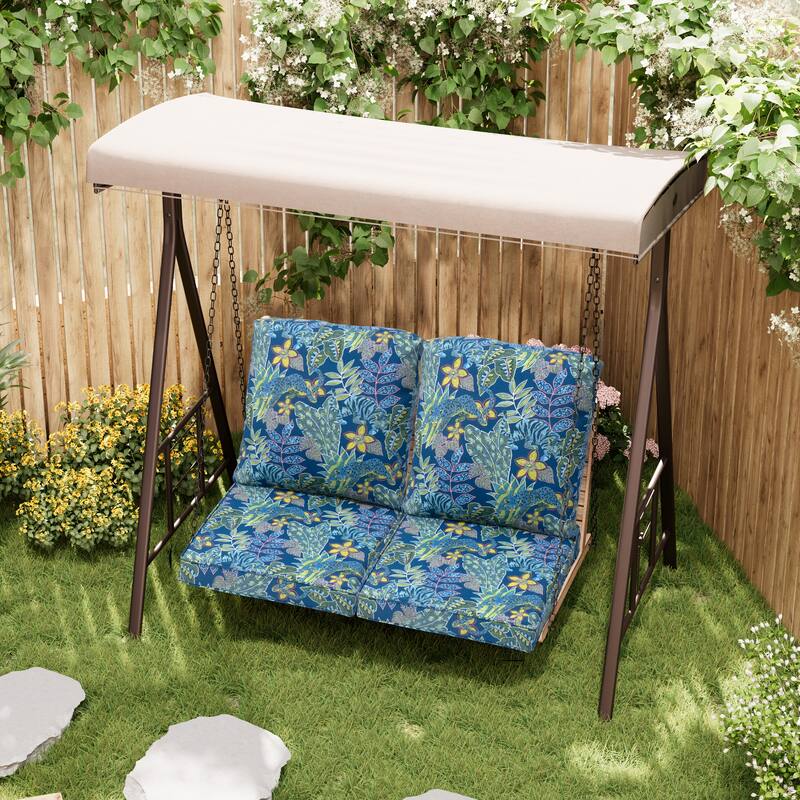 Pellebant 22 x 21 in Deep Seat Chair Outdoor Cushion Set