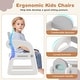 preview thumbnail 10 of 28, Costway 3-Piece Kids Table and Chair Set Toddler Activity Study Desk - See Details