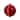 Celebrations ORN6-RDRD Hanging Decor Lighted Ornament, 6", Red