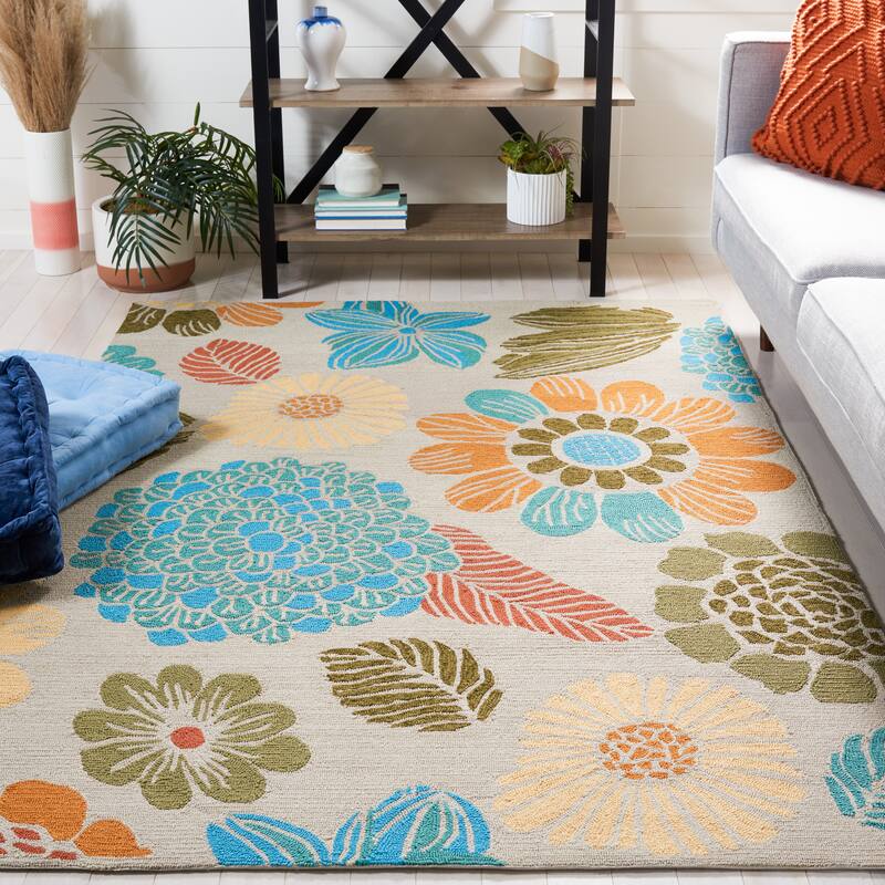 SAFAVIEH Handmade Four Seasons Alissa Floral Rug