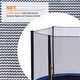 preview thumbnail 2 of 6, ExacMe Trampoline Safety Enclosure Net Replacement for Round Trampoline, 6180-T-EN