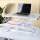preview thumbnail 2 of 9, 32 Inch Desk Converter Height Adjustable Sit to Stand Riser Computer Desk
