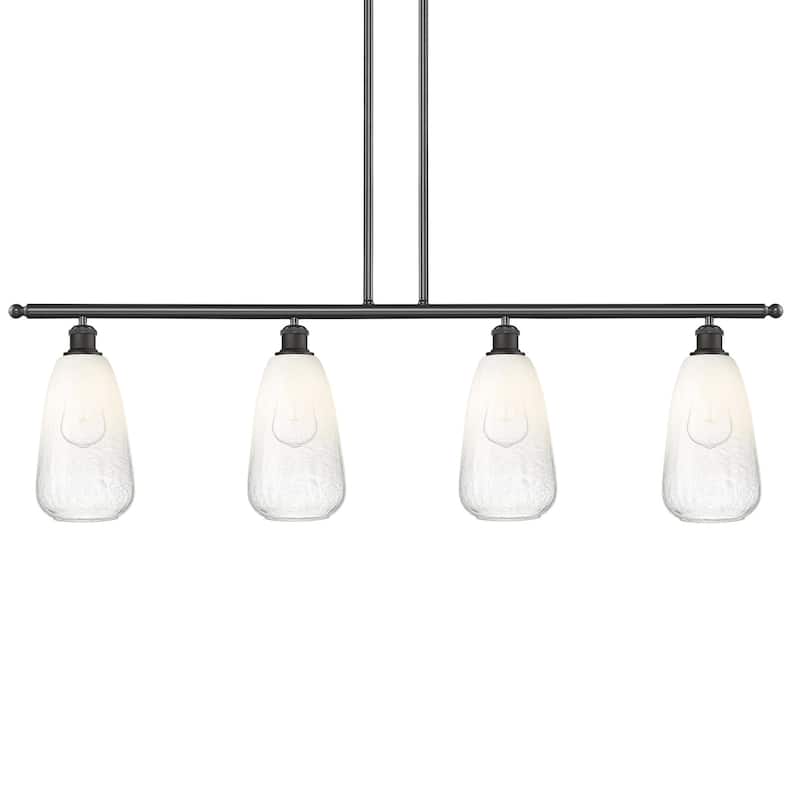 Innovations Lighting 516-4I-14-48 Brookhaven Almond Linear Brookhaven - Polished Chrome / Opal
