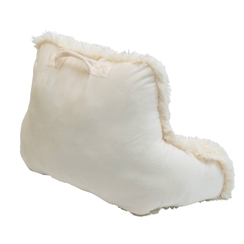 Halsted Shaggy Backrest Pillow