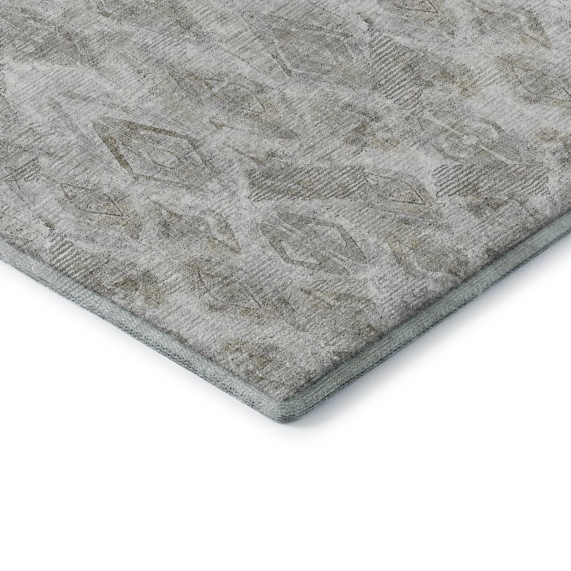 Premium Washable Super Soft Abstract Diamonds Mayfield Rug