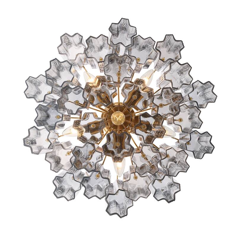 Crystorama Lighting Group ADD-306-SM Addis 6 Light 20" Wide Chandelier
