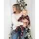 preview thumbnail 4 of 5, Breezy Bear Baby Footie Pajamas, 2-Way Zipper - Dear Santa