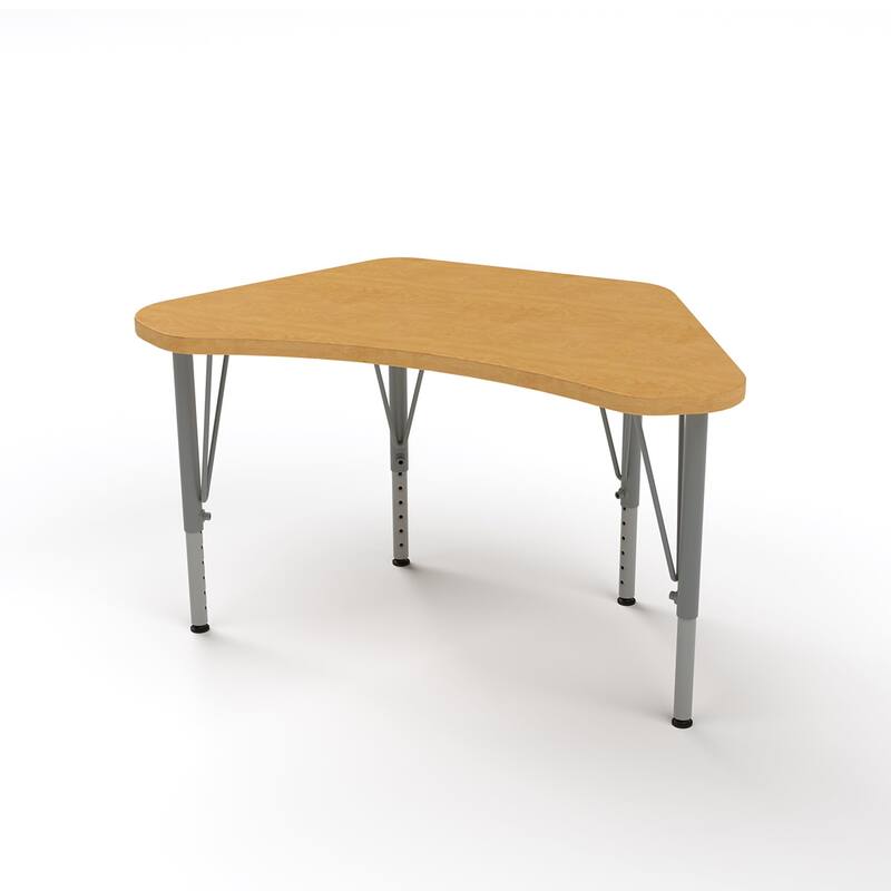 Tot Mate Versa Kids Desk Wing Shape Large Laminate Surface 35" x 19.75" Classroom Table