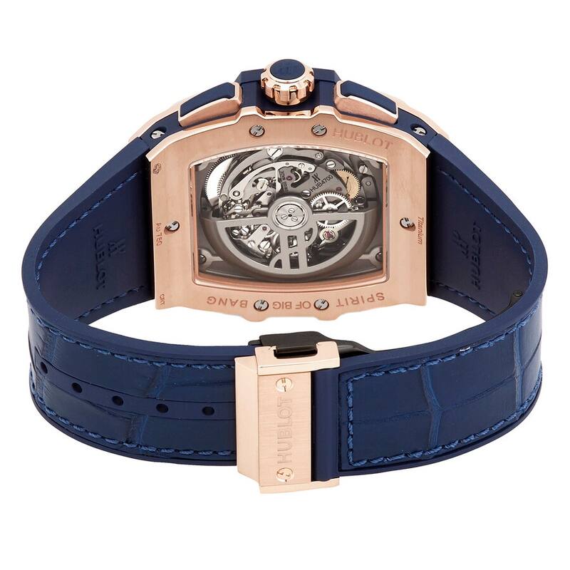 Hublot Spirit of Big Bang 42mm 18kt King Gold Chronograph Automatic Men's Watch - Silver-Tone