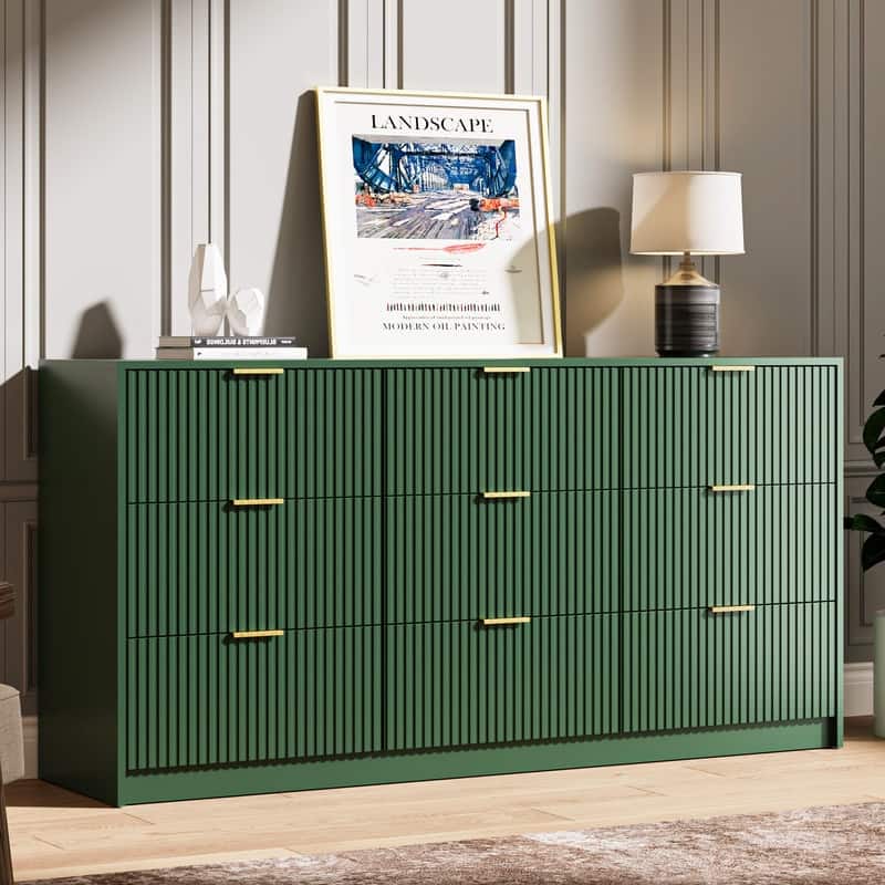 9-Drawer Dresser 63" W