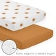 preview thumbnail 4 of 4, Sweet Jojo Designs Rainbow Vintage Boho Sun Boy Girl Gender Neutral Unisex 3pc Mini Crib Bedding Set Orange Bohemian Desert Arch