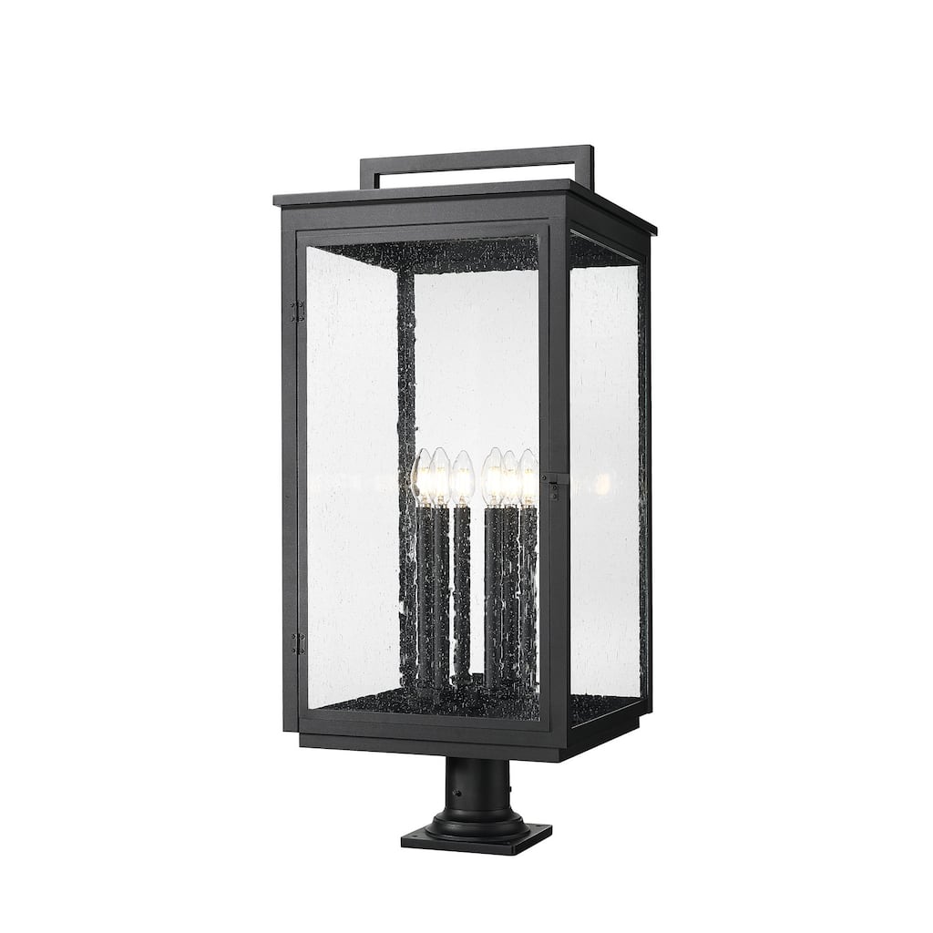 Z-Lite 5019PHXXLR-533PM Hartwell 6 Light 35" Tall Post Light with