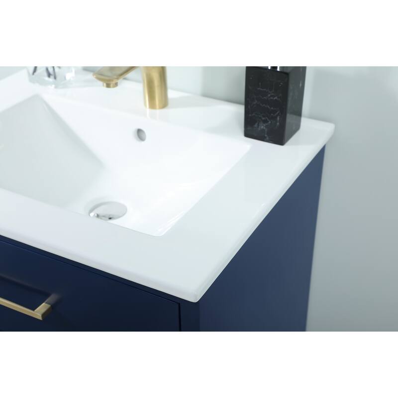 Nautical 18 - 30 Inch Single Bathroom Vanity