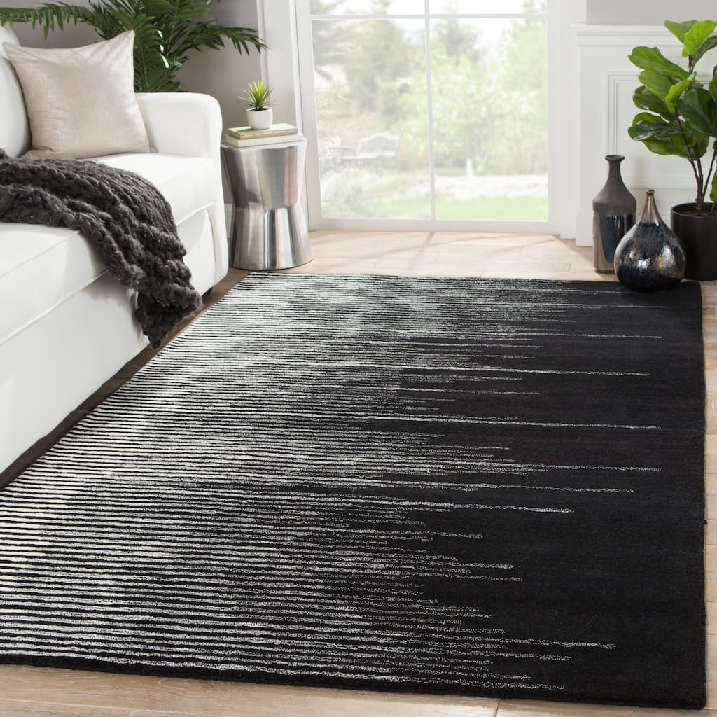 Sarafina Handmade Wool Stripe Area Rug