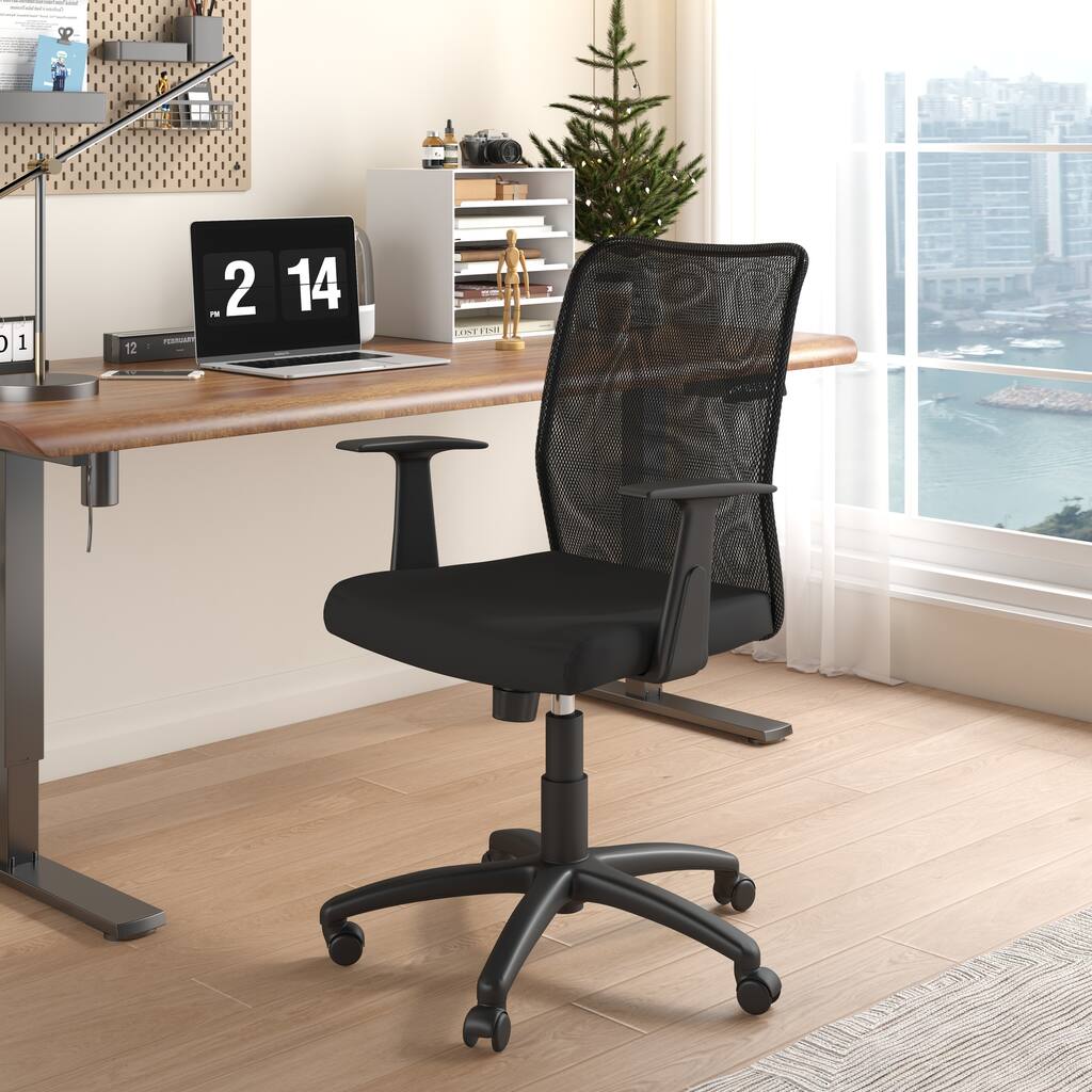 Boss Black Mesh Office Chair