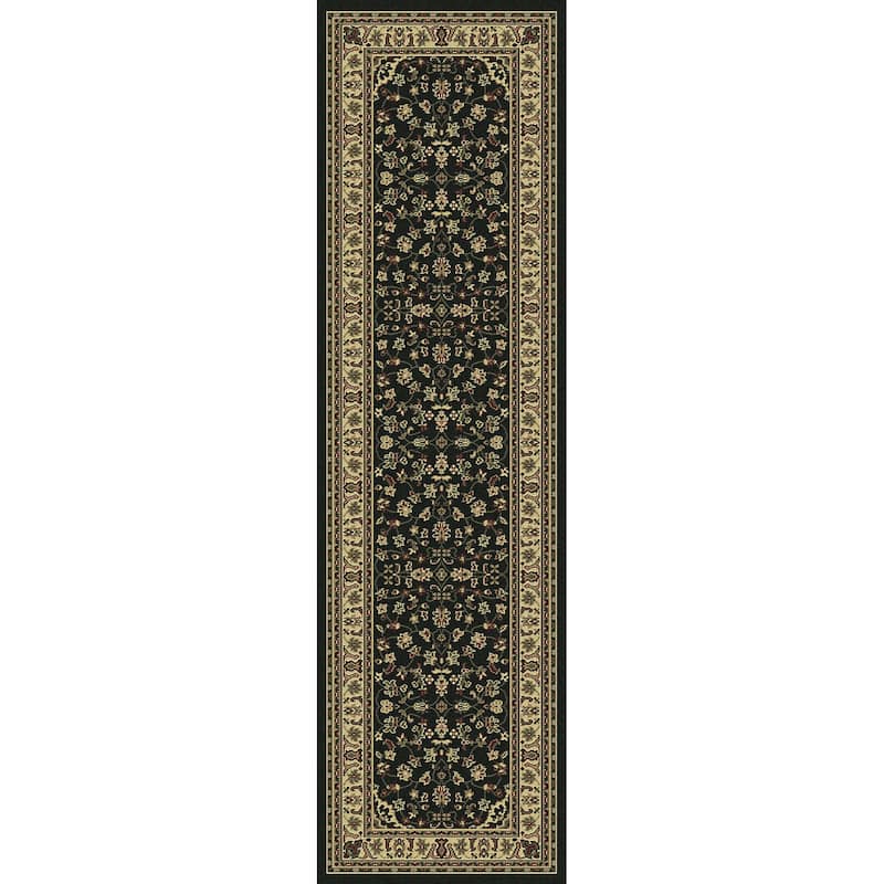 Admire Home Living Caroline Traditional Floral Sarouk Pattern Area Rug