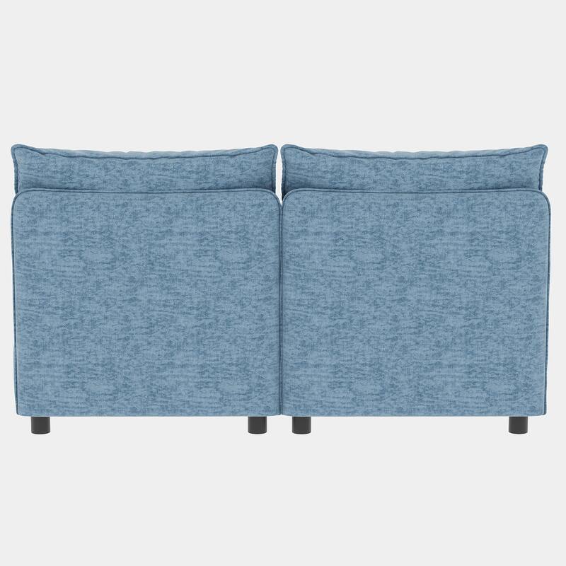 Christopher Knight Home - Felix Spacious Modular Sectional Sofa with Sleeper Function and Hidden Storage