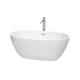 Option White / Polished Chrome Trim