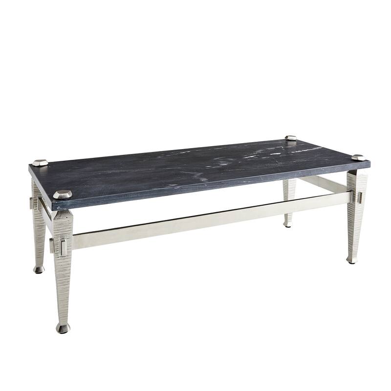 Roman Coffee Table - Nickel