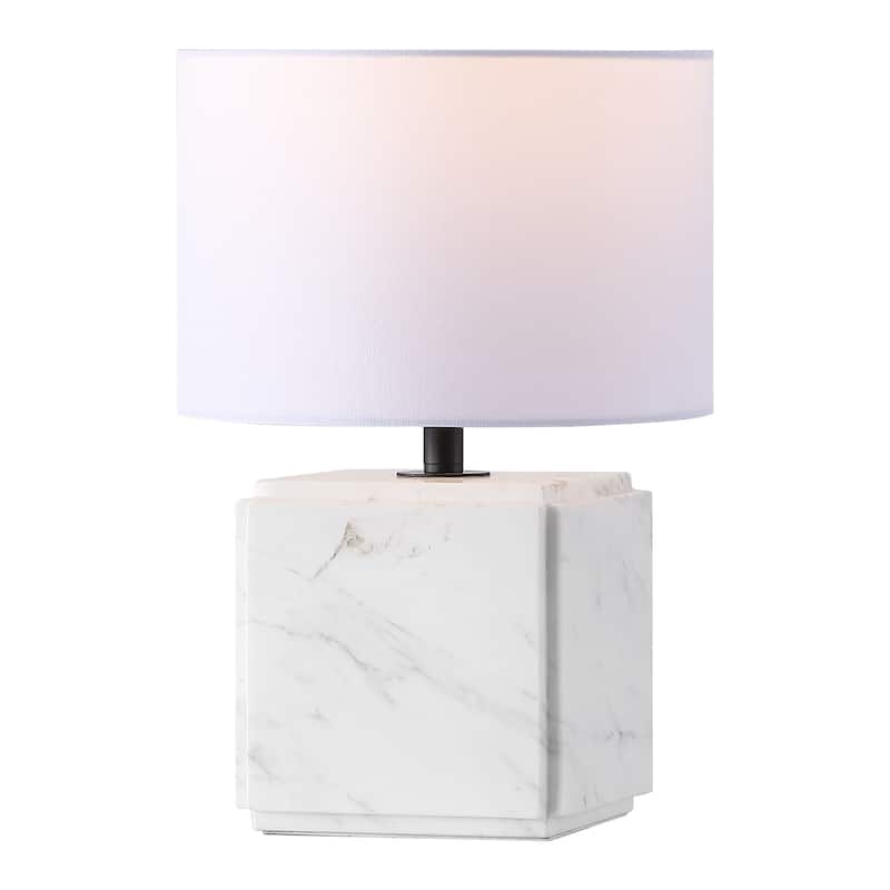 SAFAVIEH Couture Zahra Marble Table Lamp - 10"W x 10"D x 15"H