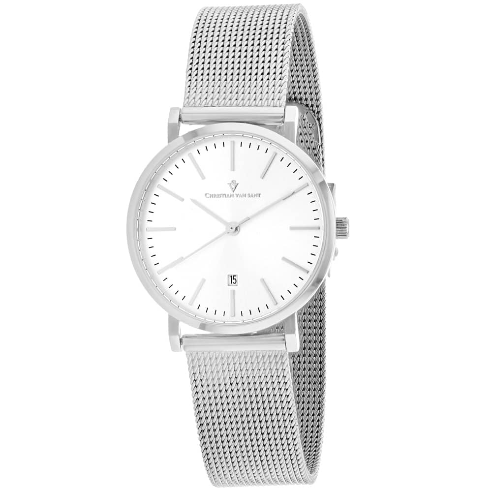 Christian Van Sant Women's Paradigm Silver Dial Watch - CV4223 - 6 (36)