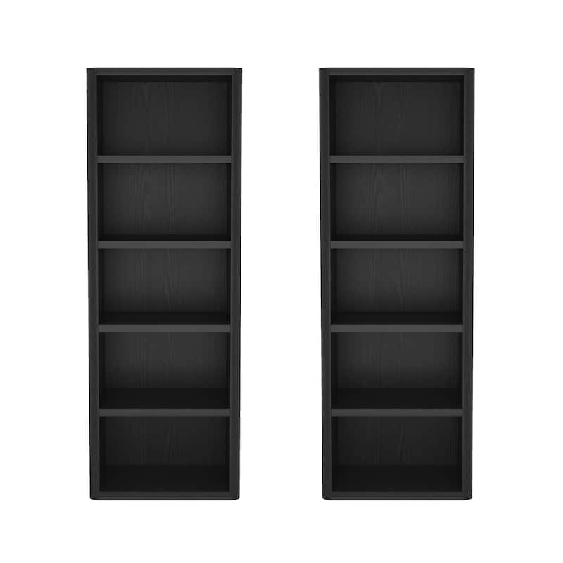 Manhattan Comfort Rivington Modern 28 Inch Open Bookcase