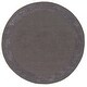 preview thumbnail 27 of 37, SAFAVIEH Handmade Glamour Julijeta Border Viscose Rug 6' Round - Dark Grey - Round