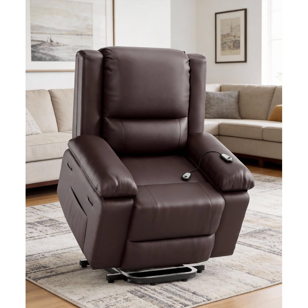 Power Lift Recliner, with Massage & Heat