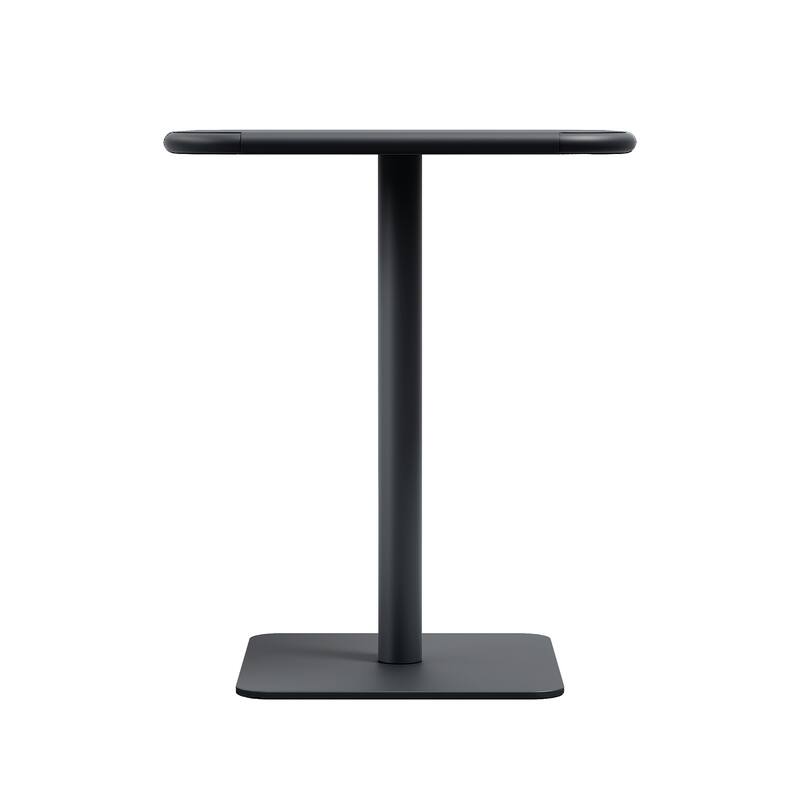 Haley Square Steel Table 24" Black