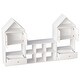 preview thumbnail 11 of 14, Versatile Children's Bookshelf with House-Shaped Design,Multi-Functional Storage,Adjustable Placement,Kids Organizer,Safe