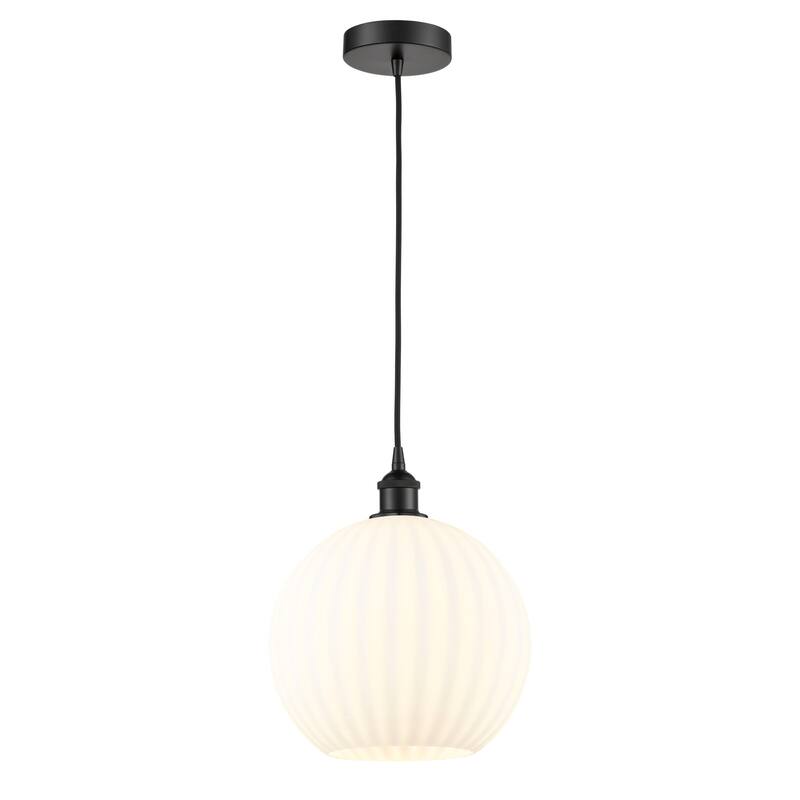 Innovations Lighting 616-1P 14 12 White Venetian Pendant White
