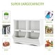 preview thumbnail 8 of 8, Gymax Children Storage Unit Kids Bookshelf Bookcase Baby Toy Organizer - See Details