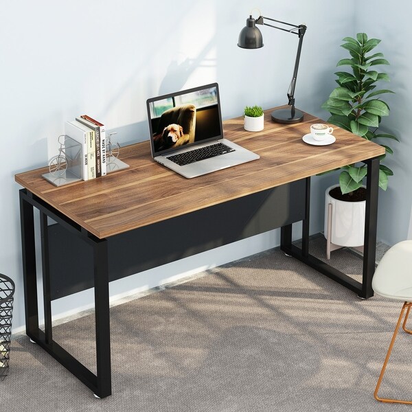 55 inches Computer Desk Office Desk Table for Home Office with Clean ...