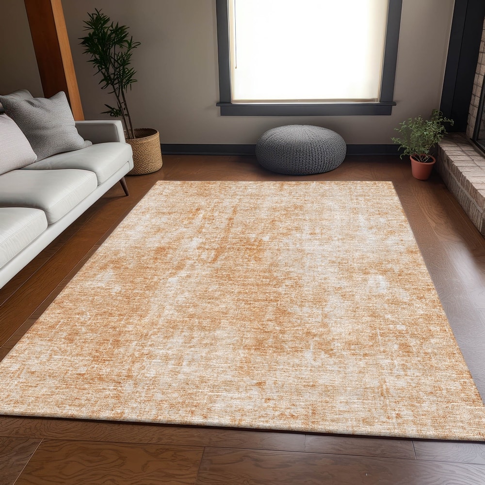 Premium Washable Super Soft Solid Ombre Mayfield Rug