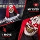 preview thumbnail 3 of 3, Haunted Hill Farm 18-In. Buggy the Animated Groundbreaker Clown, Indoor or Covered Outdoor Decoration