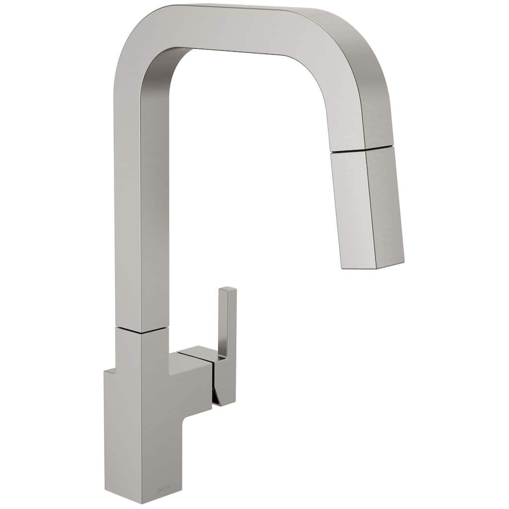 Delta Junction 1.8 GPM Single Hole Pull Down Kitchen Faucet With
