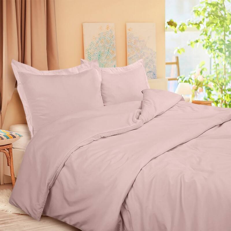 Royale Linens Black Duvet Cover Full Size - Soft Duvet Cover Set - 3 Piece Double Brushed Full Duvet Covers with Zipper Closure