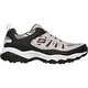 Skechers Men's After Burn M. Fit Slip-On Walking Shoe Gray/Black - Thumbnail 1