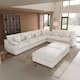 Option Beige +2 ottoman 