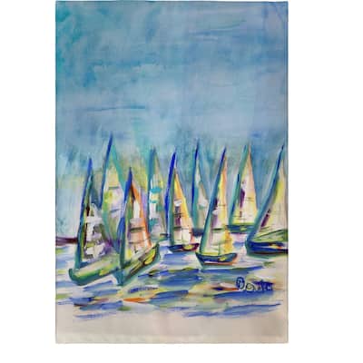 More Sailboats Guest Towel - 20x20