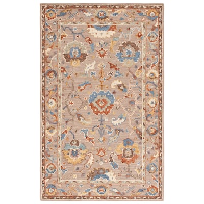 SAFAVIEH Handmade Metro Bratislava French Country Floral Wool Rug