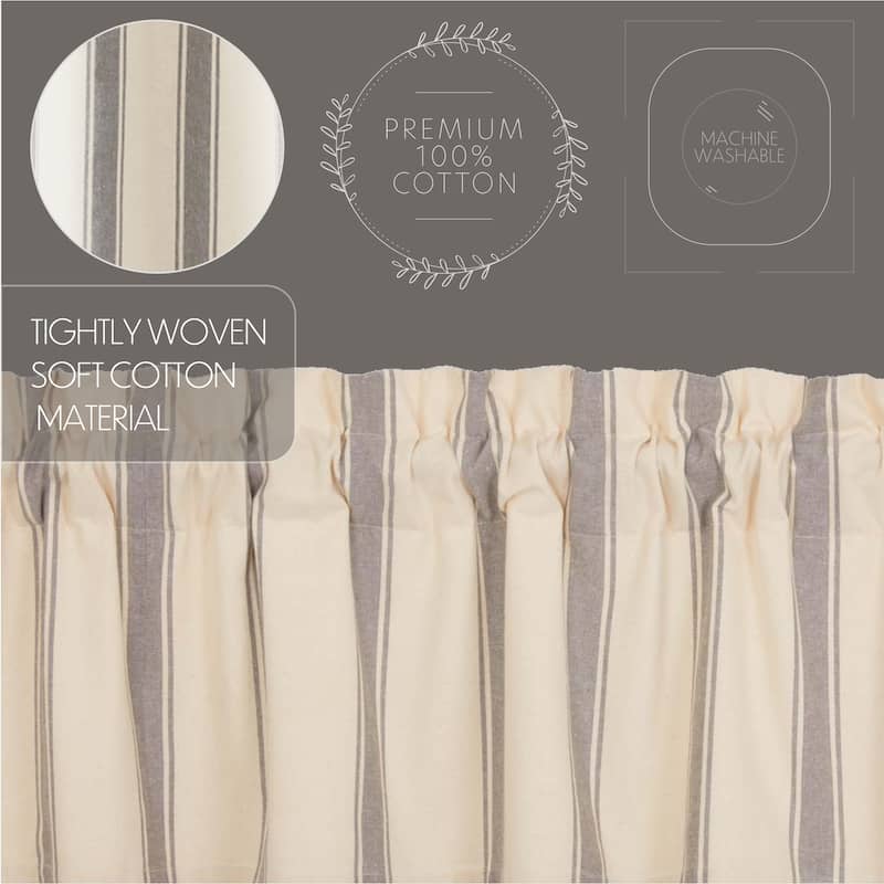 Grace Grain Sack Stripe Tier Set of 2 L24xW36