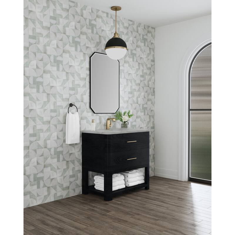 James Martin Vanities D704-V36-3VSL Lucian 36" Free Standing Single