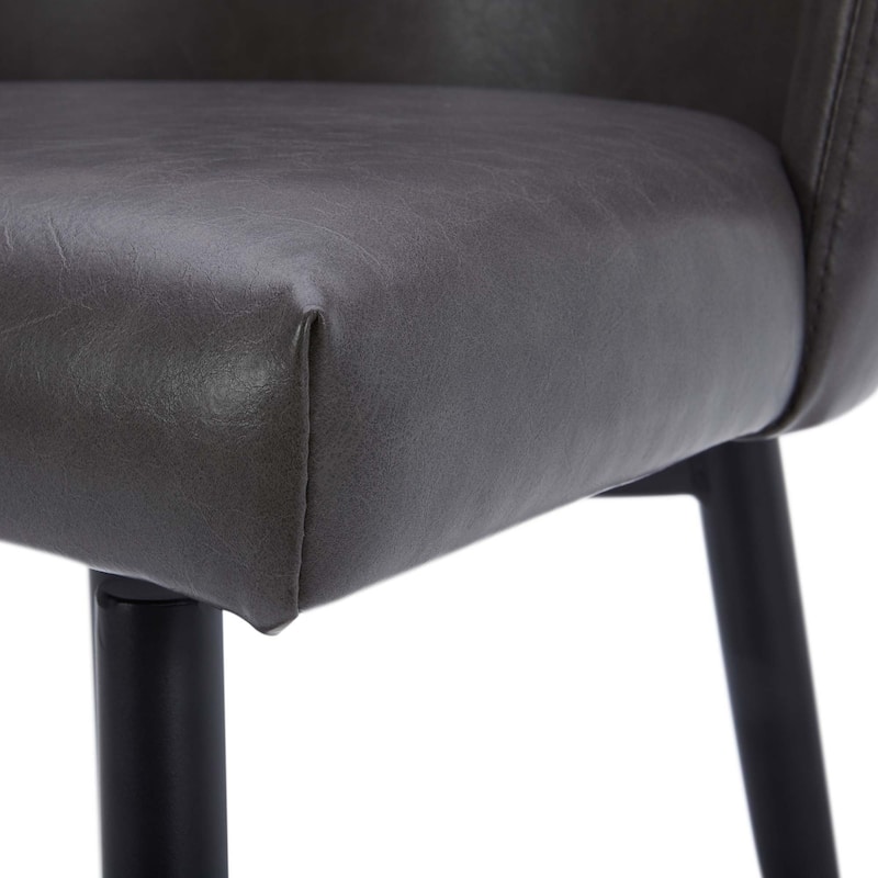 Charlotte Counter Height Swivel Barstool with Metal Legs Set