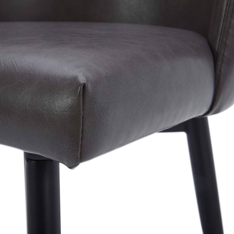 Charlotte Counter Height Swivel Barstool with Metal Legs Set