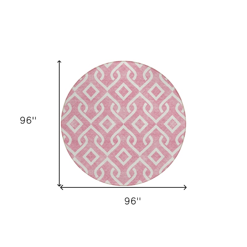 HomeRoots Geometric Transitional Rectangle Outdoor Rug