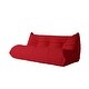 preview thumbnail 17 of 35, 3 pieces Lounge Lazy Sofa Teddy Fabric Couches for Living room