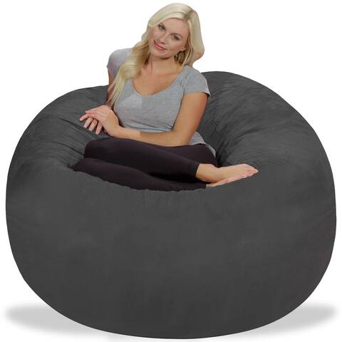 Kids Gaming Bean Bag Chair with Pocket and Carry Handle