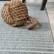 preview thumbnail 26 of 111, JONATHAN Y Maribo Minimalist Scandi Striped Navy/ivory Area Rug